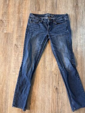 American Eagle Skinny Jeans Women’s Size 10 Regular Blue Stretch Denim Sale